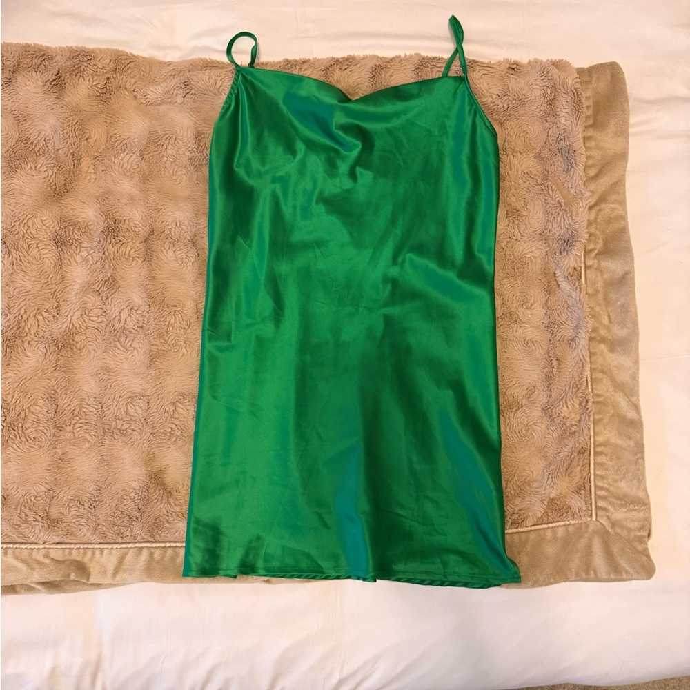 Green Mini Dress